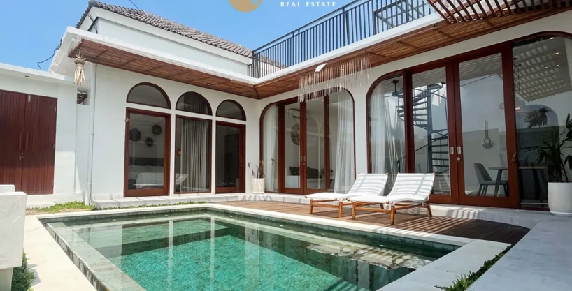 Brand-New 2 Bedroom Villa in central Cemagi – Ricefield Views