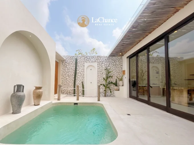 2 Bedroom Mediterranean Villa with Enclosed Living in Seseh Bali