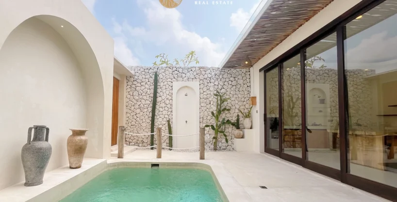2 Bedroom Mediterranean Villa with Enclosed Living in Seseh Bali
