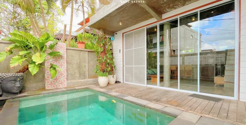Industrial Style Villa for Rent in Pererenan