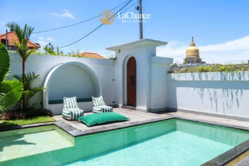 2 Bedroom Villa Seseh Bali | Rooftop Rice Field Views & Modern Living