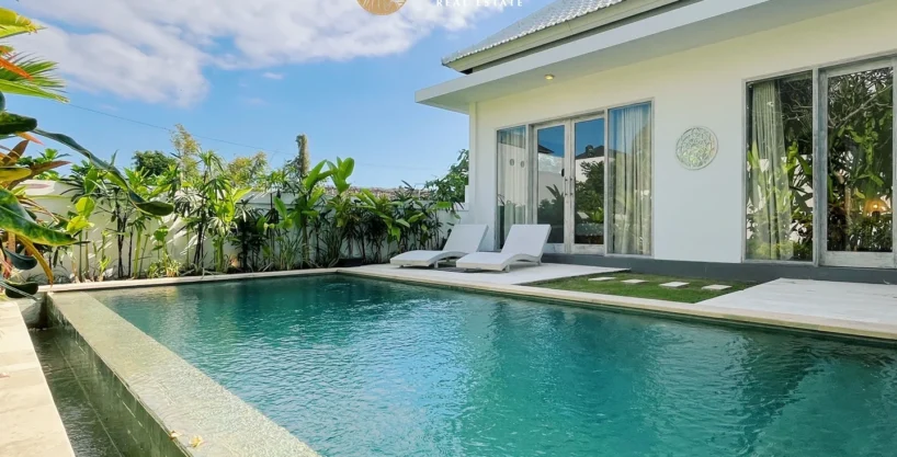 Newly renovated 2-bedroom villa for rent in Umalas Bumbak with private pool