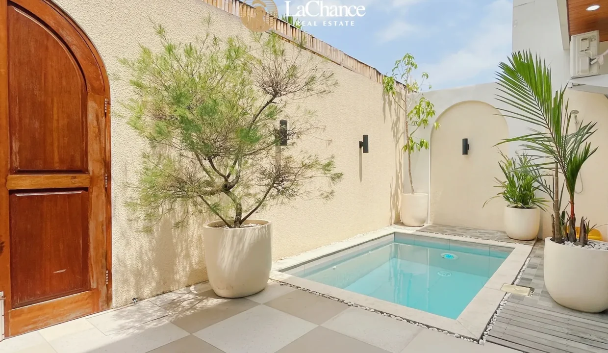 1 bedroom villa with rice field views6